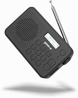 groov e Madrid Rechargeable DAB FM Radio Bluetooth Alarm Clock LCD view 4