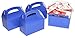 Treat Gift Boxes (Pack of 12) - Gable Paper Box for Gifts, Cupcake, Cookies, Candy and Goodies - Birthday Party Favor 6.25