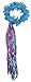 Enchantly Girls Dark Purple & Teal Fairy Set with Wings, Fairy Wand and Satin Ribbon Halo