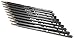 Ashleighnicolearts Artist Quality Colored Pencils with Super Long Lasting Woodless Design for Adult Coloring Drawing and Sketching (12, Graphite-Charcoal)