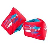 Speedo Kids Begin to Swim Level 2 Fabric Armbands - Red Sharks