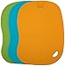 Chef O' Gadgets Antimicrobial Cutting Board Set of 3: with Unique