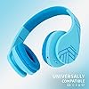 PowerLocus-Headphones-Over-Ear-for-Kids-Bluetooth-Wireless-Headphones-with-Microphone-Safe-Volume-85DB-Limited-Foldable-with-Carry-Case-Wireless-and-Wired-Headset-with-Micro-SDTF-for-iPhonePC PowerLocus Kids Headphones, P2 Bluetooth Headphones for Kids with Volume Limit 85DB, Kids Wireless Headphones Over Ear…