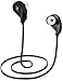 Bluetooth Earbuds V4.1 Wireless Bluetooth headset In-ear Noise Cancelling Headphones with Microphone & Stereo (Black)