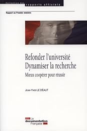 Refonder l'université, dynamiser la recherche