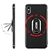 iPhone X Case, iPhone 10 case with Ring Holder, WXY Soft Silicone Skin Bumper Cover Slim Fit for Apple iPhone X 5.8