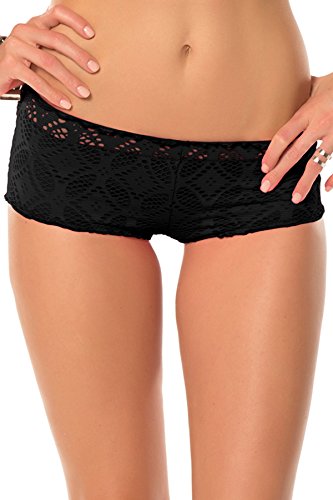Becca by Rebecca Virtue Women's Ritual Boyshort Bikini Bottom