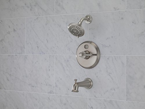 Delta Faucet 144984-SST2O Multichoice 14 Series Temp2O Tub and Shower, Stainless