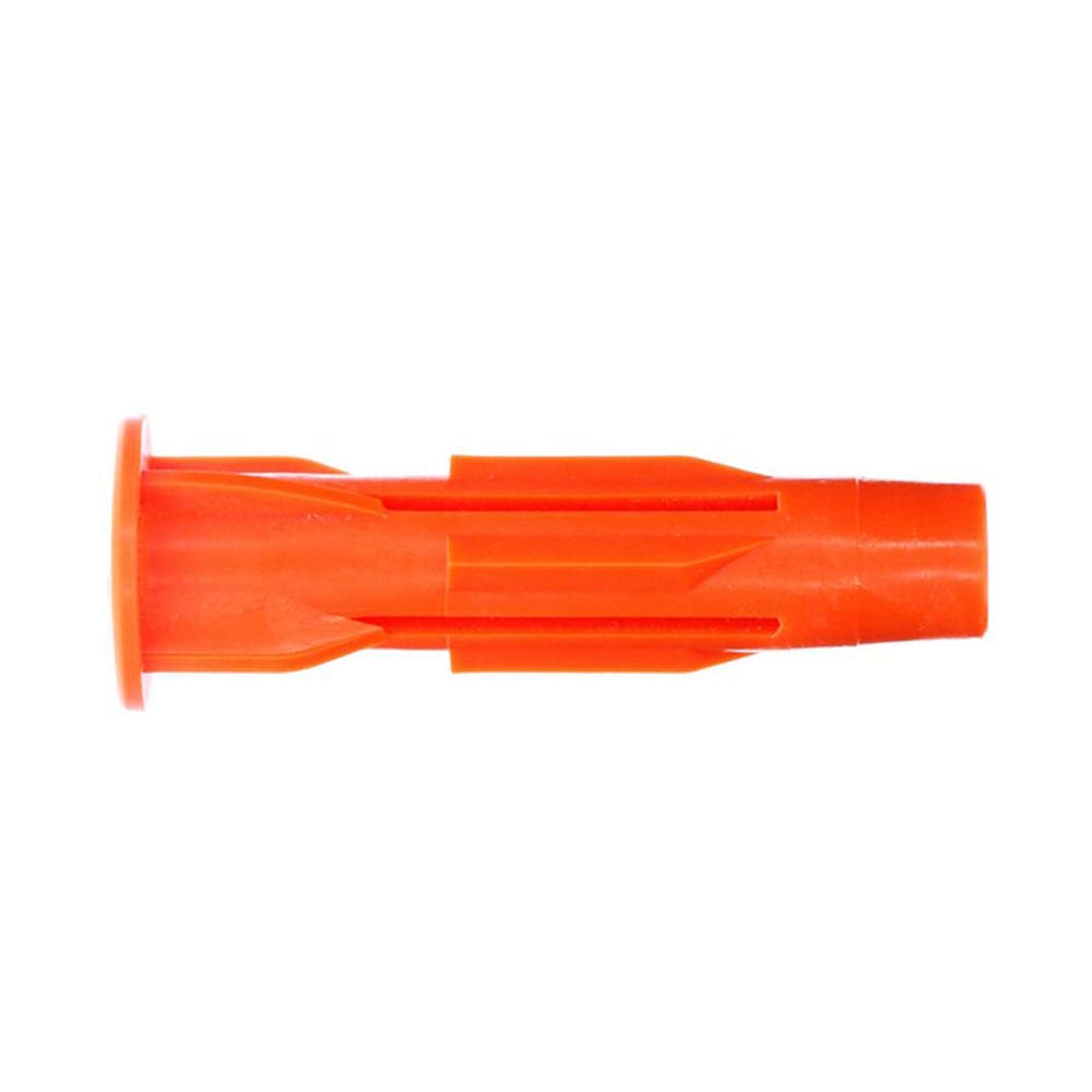 SPC Expansion Plug, 8 mm x 40 mm, Orange, Box of 100