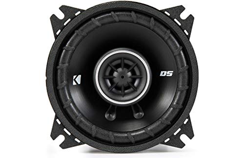 KICKER DSC40 4-Inch (100mm) Coaxial Speakers, 4-Ohm (Pair)