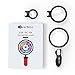 Magnifying Glass with Light BearMoo Lighted Magnifier with 3 Detachable Illuminated Lenses 2.5X 5X 16X - Ideal for Seniors, Maps, Jewellery, Hobbies