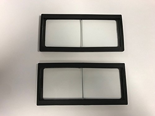 2 EACH Welding helmet magnifier/cheater lens, 2 x 4.25, 1.50 diopter, GLASS