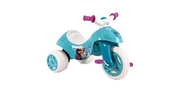 huffy disney frozen 6v dual power tricycle