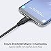 AUKEY USB C Cable 3.0, [5 Pack, 3ft x3 6ft 1ft] USB Type C Cable Fast Charge & Super-Speed Data Transfer for Samsung Galaxy S9 Note 8 S8 S8+, LG V30 V20 G6 G5, HTC U11/10