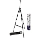 US Art Supply® Huntington (Large) 72 Inches Tall Aluminum Tripod Field & Display Easel-Extra Sturdy Premium Metal Construction (1-Easel with Free Carry Bag)