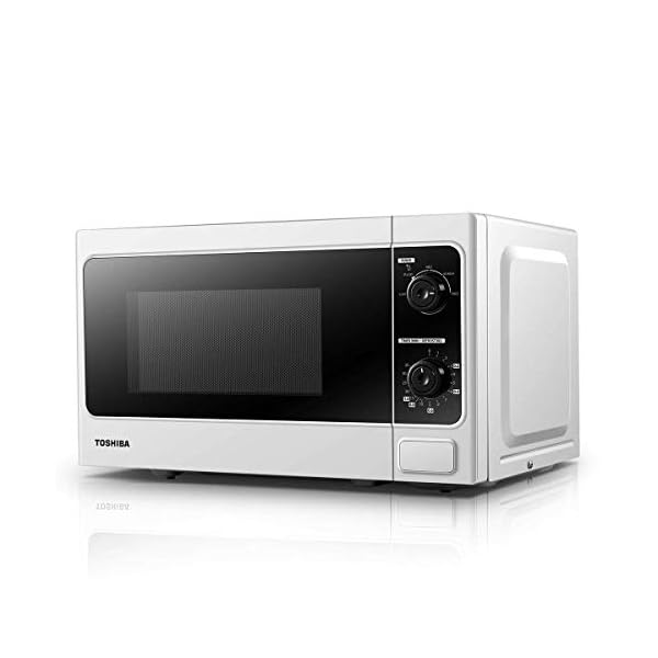 Toshiba-800-w-20-L-Microwave-Oven-with-Function-Defrost-and-5-Power-Levels-Stylish-Design--White-MM-MM20PWH Toshiba 800w 20L Microwave Oven with Function Defrost and 5 Power Levels, Stylish Design – White - MM-MM20P(WH)