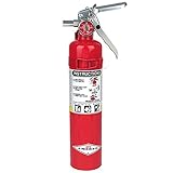 Amerex B417, 2.5lb ABC Dry Chemical Class A B C Fire Extinguisher, with Wall Bracket