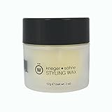 Premium Styling Wax For Men - K+S Salon Quality Hair Care Products for Short Hair - Infused w/ Caranauba Wax for Separation, Moisturizing & Flake Free Non Greasy Strong Hold w/ Natural Matte Finish