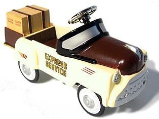 Pedal Power 1:10 "Express Service" Die Cast Pedal Car Model