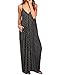 ZANZEA Womens Polka Dot Maxi Dress Casual Summer Floral Print Long Boho Beach Sundress Plus Size 01 Black US 14