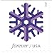 USPS Geometric Snowflakes Forever Stamps, Book of 20