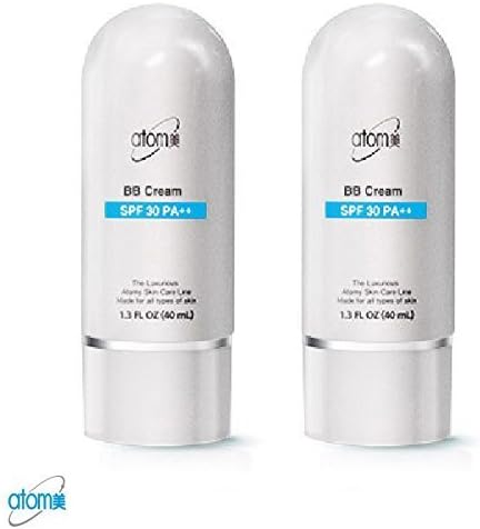 Atomy Double Function Whitening Uv Screening SPF 30 Pa++ 40ml 1.3 Fl Oz BB Cream 2 Tubes