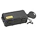 Cigar Caddy 3240 Matte Black Travel Cigar Humidor Case with Airtight Seal | Waterproof Cigar Holder with Humidifier Disc, Holds 10 Churchill Cigars