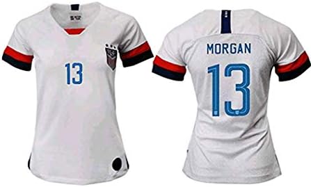 LISIMKE Soccer Team USA National Home Alex Morgan#13 Womens Replica Jersey:Jersey&Shorts Kid Youth Replica Jersey Kit