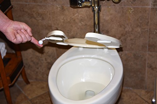 Sani-Hani Antimicrobial Toilet Seat Lifter/Handle - Best on the Market, Great for Kids & Adults - Built to Last, Be HEALTHY & SANITARY - Stop spreading germs!