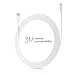 Zeskit Lightning to USB Cable, 3 Meters (9.8FT) - MFi Certified, Reliable Charging and Syncing for iPhone iPad and iPod