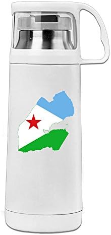 Custom Flag-map Of Djibouti Stainless Steel Sports Bottles Water Bottle Gift By Tinzawsh