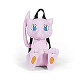 Pokemon Boys' Mew Plush Backpack, Pink