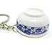 Mini Flower Bowl Noodle PVC Delicious Food Cell Phone Charm Bag Strap Pendant Kid Toy