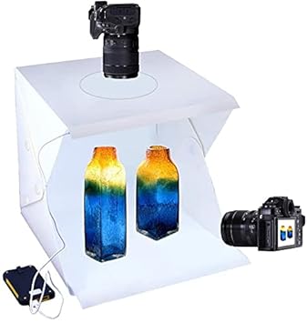 Satyam Kraft Mini Photo Studio Box Light Tent Kit For Product Photoshoot Photography And Diy 1 Piece 30 Cm Amazon In Electronics