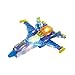 Laser Pegs Jet 6-in-1 Building Set; The First Lighted Construction Toy to Ignite Your Child's Creativity; It's Your Imagination, Light It Up