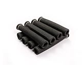 deals Fontic 6inch/15.2cm Black 1200 Degree Spark Plug Boot Heat Shield Protectors for Racing Car (Pack of 8)