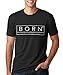 Born Squared | Born Again Christian Unisex Shirt (Medium, Black)