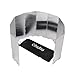 Ohuhu Camp Stove Windshield - 10 Plates Folding Camping Picnic Cooker Stove Wind Screen primary