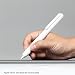 Ztylus Apple Pencil Protective Case: Built-In Clip, Secures Cap, Retractable Tip Protection for Apple Pencil 1st Generation, iPad Pro 12.9" 11" 10.5" 9.7" iPad 2019 Air 3, Mini 5 (White)