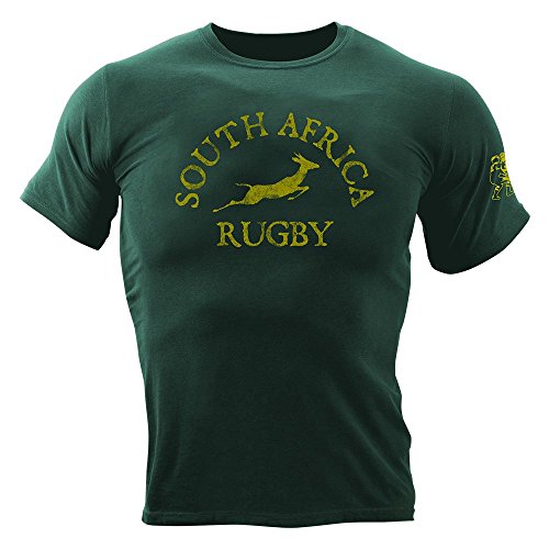 Rugby Imports South Africa Garment-Dyed T-Shirt 2X Large Green