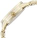 Nine West Women's NW/1662PKGB Pink Sunray Dial Gold-Tone Bracelet Watch