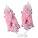 Smoko USB Heated Plush Kawai Unicorn Pink Slippers