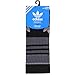 adidas Men's Cushioned Crew Socks (3-Pair), Black/Onix/Grey, Large