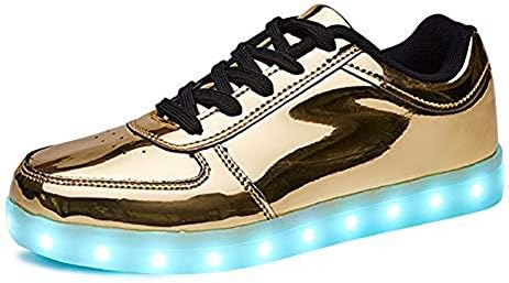 Led Shoes Light Up Trainers for Boys Girls 7 Colors Light Up Trainers Luminous Sneakers USB Charge