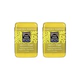 One With Nature Lemon Sage Dead Sea Mineral Soap, 7 Ounce Bar (Pack of 2)