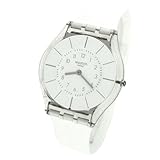 Swatch White Classiness White Silicone Ladies Watch SFK360