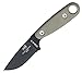 ESEE Knives Izula II Knife with Molded Sheath and Belt Clip Plate (Black)