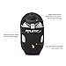 Fitletic 8-ounce Sport Water Bottle with Holster Attachable to Belts. No-Bite Cap Quick Hydration for Daily Running, Marathon, Triathlon, Ironman Race