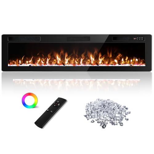 TORNIVK 72 Inch Electric Fireplace