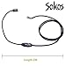 Endoscope, Snake Camera, Sokos Micro USB Borescope Waterproof Inspection Camera for Laptops and USB OTG Compatible Android Smartphones (1M)